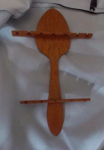 Estante de 12 cucharas (RP) de caoba - Imagen 1 de 1