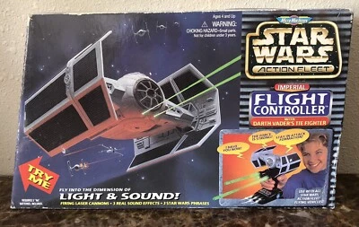STAR WARS Action Fleet Micro Machines Flight Controller Vader TIE Fighter SEALED - Image 1 of 4