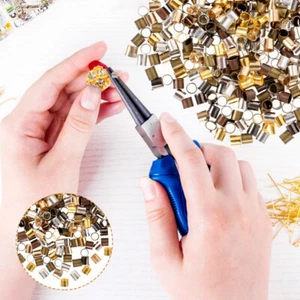 2500pcs Crimp Beads Spacer Jewelry Making Supplies DIY Spacer Beads - Picture 1 of 12