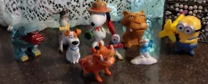 McDonald's Happy Meal giocattoli + altri vintage diversi anni 9 snoopy asino diego t rex - Foto 1 di 4