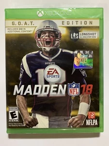 Madden NFL 18: G.O.A.T. Edition Microsoft Xbox One XB1 SEALED SEE PICS/DESC - Picture 1 of 3