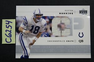 2002 Upper Deck - PEYTON MANNING - Honor Roll - Game-Used Jersey Relic (C6254