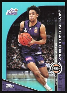 Jaylin Galloway 080/125 - AQUA BASE /125 - Sydney Kings - 2023-24 Topps NBL - Bild 1 von 2