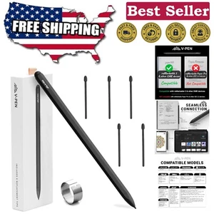 Digital Pen Replacement for Remarkable 2 with 5 Tips & Palm Rejection Technology - Picture 1 of 12