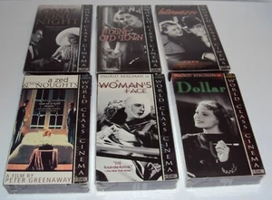 Ingrid Bergman VHS Video Lot 6 World Class Cinema Only One Night, A Woman's Face - Imagen 1 de 3