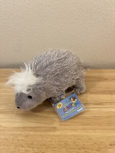 Webkinz Porcupine With Code Tags Sealed New Gray Spiked Hedgehog Plush HM368