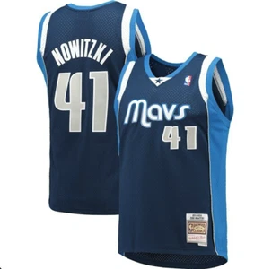Dirk Nowitzki Dallas Mavericks Mitchell Ness 2011-12 Hardwood Classic Jersey - Picture 1 of 3