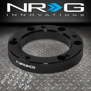 NRG INNOVATIONS SRK-65BK 1/2"H 6-HOLE TO 5-HOLE STEERING WHEEL HUB ADAPTOR BLACK - Picture 1 of 10