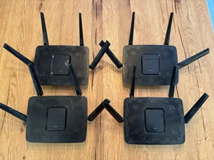 4x Linksys EA8300 4K Max-Stream AC2200 Tri-Band Wi-Fi 5 Wireless Router - Used - Picture 1 of 7