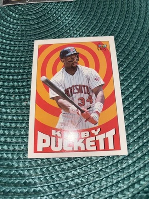 1992 Topps Kids - Kirby Puckett #109 - Image 1 of 2