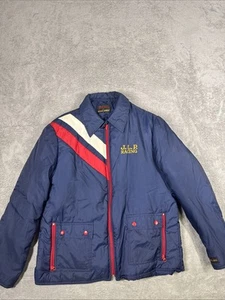 J.L.P Valvoline Racing Vintage Nylon Jacket Racing Porsche XL - Picture 1 of 11