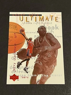 1997-98 1997 UPPER DECK ULTIMATE JERRY STACKHOUSE #19 - Image 1 of 2