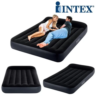 INTEX Classic Pillow Luftbett Gästebett Luftmatratze Bett Campingbett Reisebett - Bild 1 von 4