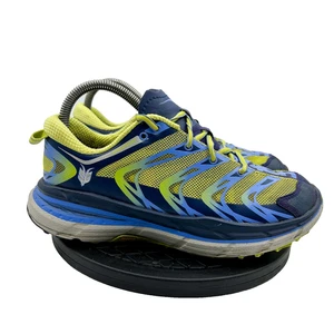 Hoka One One Speedgoat Damen-Wanderschuhe Trailrunning blau gelb/grün Größe 7 - Bild 1 von 9