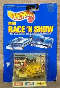 1989 Mattel Hot Wheels Mini Race'N Show Corner Spin Out 9804 Toy Car For Kids 3+ - Picture 1 of 2