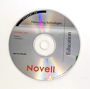NOVELL Networking Education CD - Course 565 Volume 1 - Animations - Picture 1 of 1