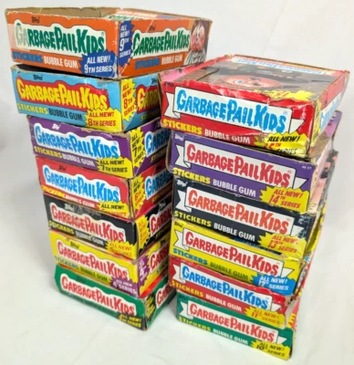 13 EMPTY 1980's Garbage Pail Kids Original Series OS3-15 CARD BOX ONLY 14 12 4 9 - Image 1 of 4