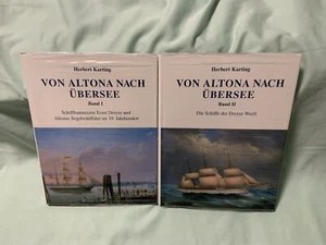 Von Altona nach Übersee Band 1 und 2  von Herbert Karting TOP! in original Folie - Bild 1 von 2