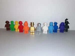 monochrome minifigure lot  - Picture 1 of 3