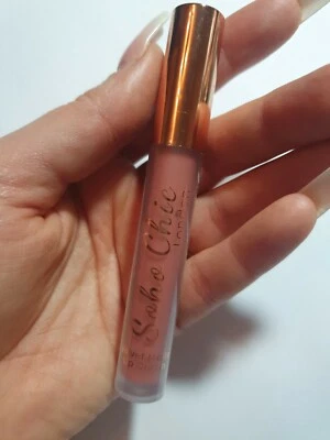 Technic Soho Chic Velvet Matt Lip Cream Lipstick PEACHED Nude Bronze Milky Brown - Image 1 of 4