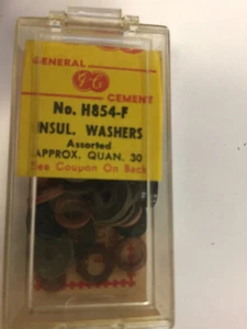 H-854-F GENERAL CEMENT INSUL WASHERS ASSORT NEW - Picture 1 of 1