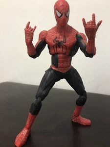 12" Marvel Spider-Man 2 Movie Super Poseable Action Figure Toy Biz 2004 RARE - Picture 1 of 9