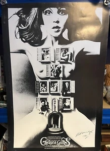 Andy Warhol, Chelsea Girls Movie Poster, Original, Signed By Alan Aldridge - Picture 1 of 8
