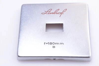 ✅ LINHOF 180MM B LENS VIEW FRAME MASK TECHNIKA IV III 2X3” 6X9CM RANGE FINDER - Image 1 of 2
