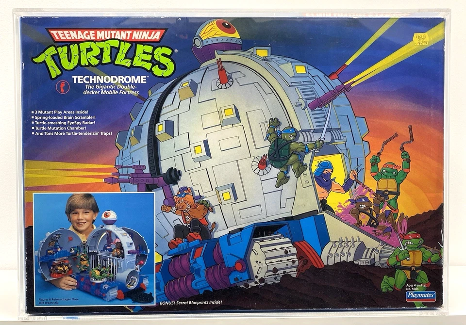 Teenage Mutant Ninja Turtles TMNT Classic Technodrome Playset 81077