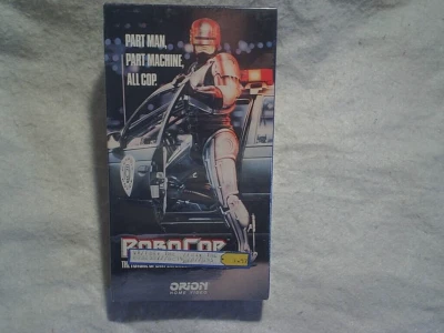 ROBOCOP VHS MOVIE SEALED,Orion Watermark Rare,Peter Weller,Nancy Allen,cox,smith Foto 1 de 4