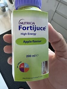 Nutricia Fortijuce Fortijuice 24 x 200ml Apple Fortisip NEW