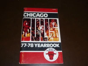 1977 1978 CHICAGO BULLS NBA MEDIA GUIDE YEARBOOK  ARTIS GILMORE EX-MINT - Picture 1 of 1