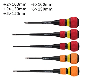 VESSEL Ball Ratchet Screwdriver Interchangeable Screwdriver 100mm-150mm No.2200 - Picture 1 of 16