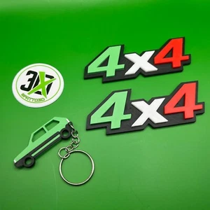 Fregi Panda 4x4 - Tricolore 2 pz con Omaggio Panda - Foto 1 di 5