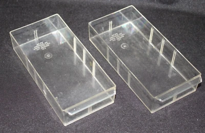 Lot of 2! Vintage AKRO MILS Replacement Parts DRAWERS 20-501 GUC, Cleaned! - Image 1 of 4
