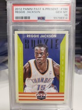 2012-13 Past & Present Reggie Jackson  Rookie RC #194 Denver Nuggets PSA 10