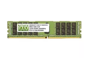 32GB (1 x 32GB) DDR4 2666 (PC4 21300) ECC Registered Memory - Picture 1 of 1