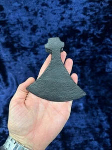 Ancient Battle Iron Ax  with  Ornament  Kievan Rus - Vikings 9 - 12 century AD. - Picture 1 of 19