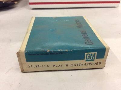 Placa de identificación del panel cuarto trasero Buick LeSabre 1966 66 NOS 4226958 Foto 1 de 4