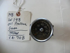 Mercedes Benz W198 Gullwing 300SL 190SL W121 Oil Pressure Gauge OEM .....CA-70B - Bild 1 von 7