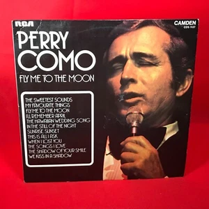PERRY COMO Fly Me To The Moon 1974 UK VINYL LP Sunrise Hawaiian Wedding Song - Picture 1 of 4