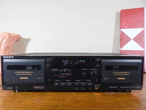 Sony TC-WR635S Stereo Cassette Deck With Dolby B,C,S SERVICED - Picture 1 of 12
