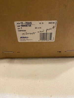 ACDelco AC Compressor 15-20445 - Image 1 of 2