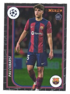 SALE 2023-24 Topps Chrome Merlin FC Barcelona Pau Cubarsi RC - Bild 1 von 2