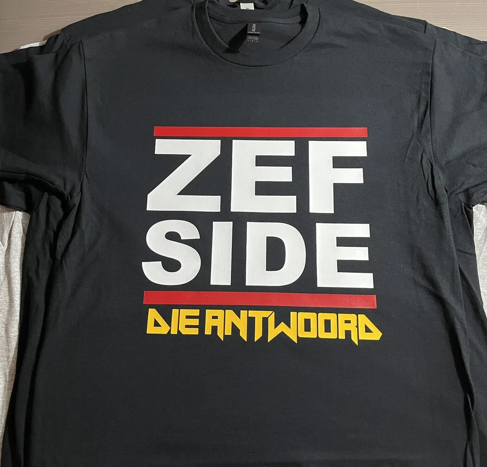 Camiseta Die Antwoord Zef Side Ninja Yolandi música folclórica punk - Imagem 1 de 1