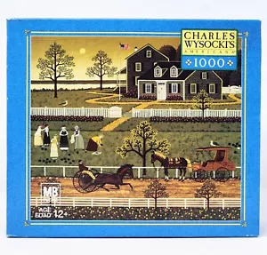 NEW Charles Wysocki THE BOCCIE LADIES OF MARTHA'S VINEYARD 1000Pc MILTON BRADLEY - Picture 1 of 10