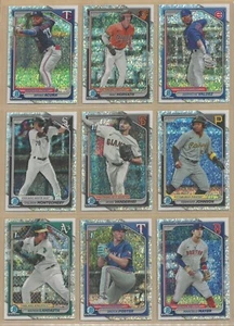 2024 Bowman CHROME PROSPECTS Mini-Diamond Refractor Parallel - PICK ANY U WANT - Picture 1 of 27
