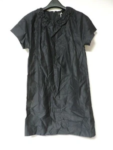 COS Dress With Crunched Up Neckline Navy Size UK 14 rrp £89 DH003 CC 08 - Picture 1 of 4