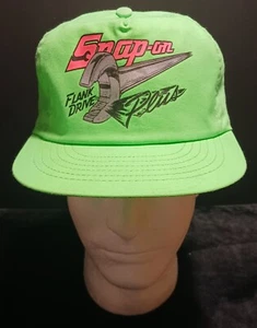 Vintage Mint Green Snap-on Flank Drive Plus Snap Back Hat Cap - Picture 1 of 6