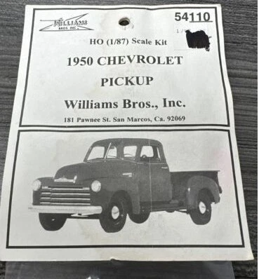 Набор для моделирования пикапа Chevrolet Williams Brothers 54110 1:87 1950 г. - Изображение 1 из 1